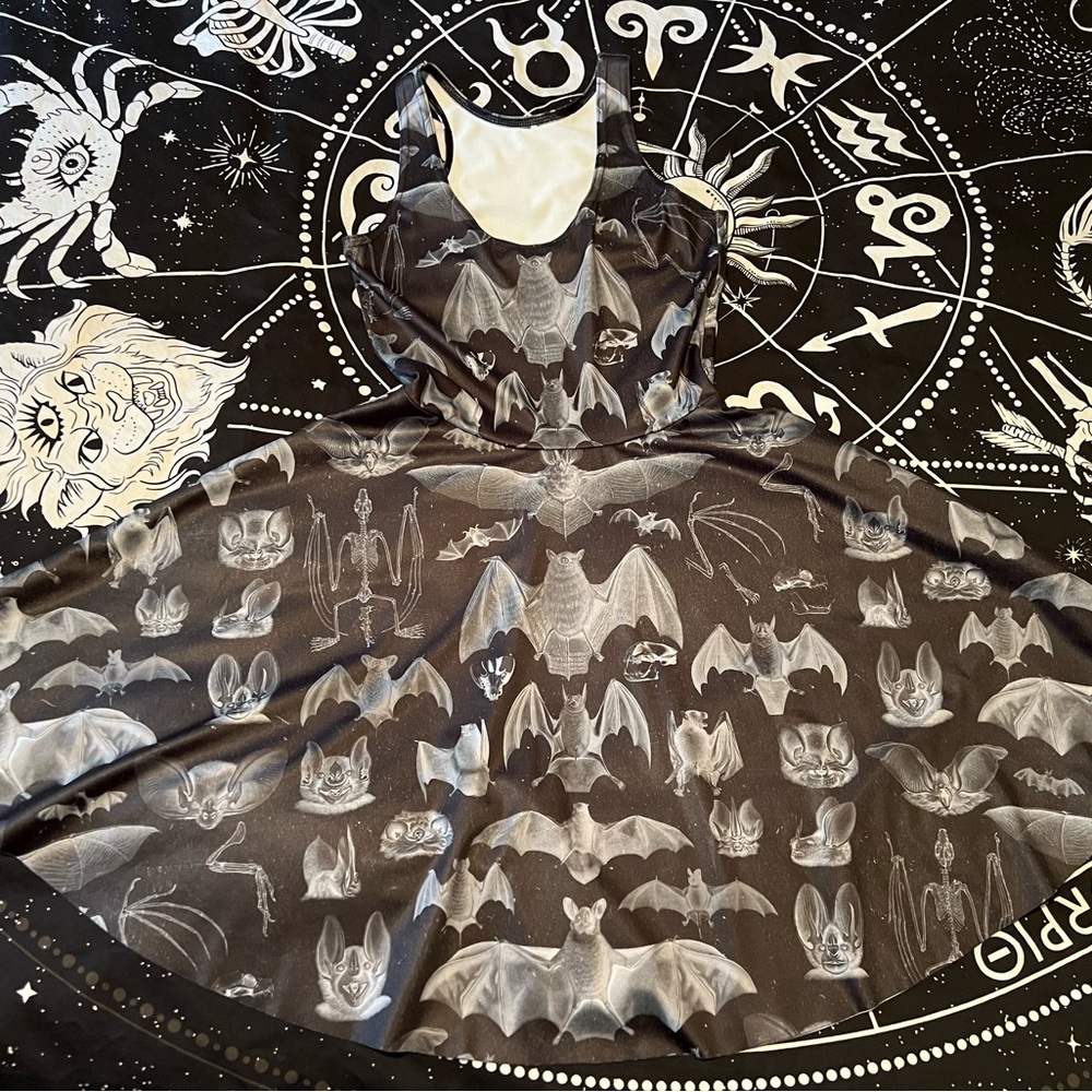 XSmall Sample BlackMilk Reversible Skater Dress